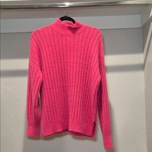 JESSICA SIMPSON Pink Fuzzy Sweater